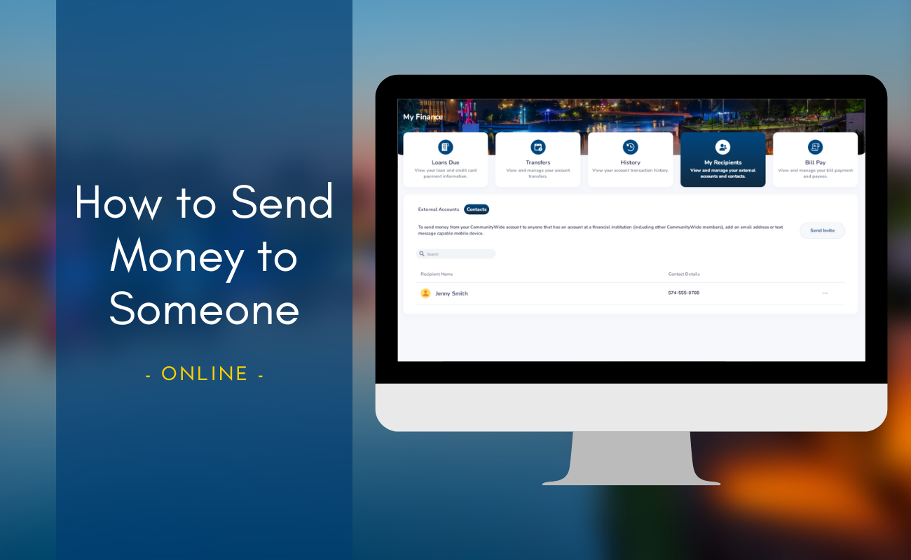 How to Send Money to Someone demo button